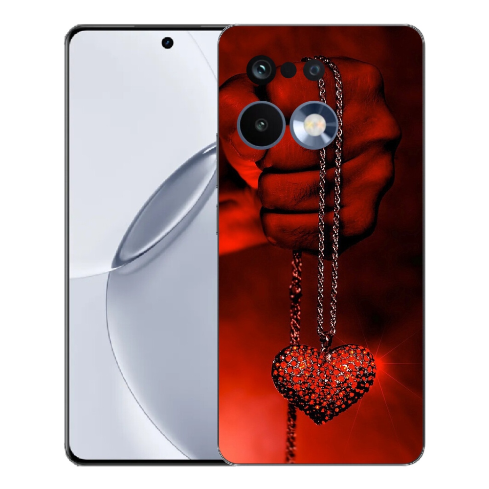 Gelový kryt mmCase na Realme 16 Pro+ - náhrdelník
