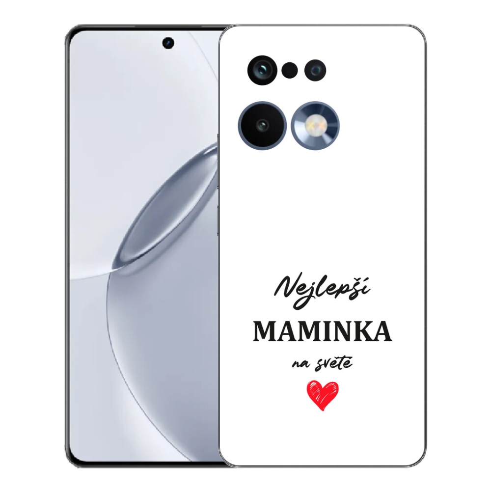 Gelový kryt mmCase na Realme 16 Pro+ - nejlepší maminka 1 bílé pozadí