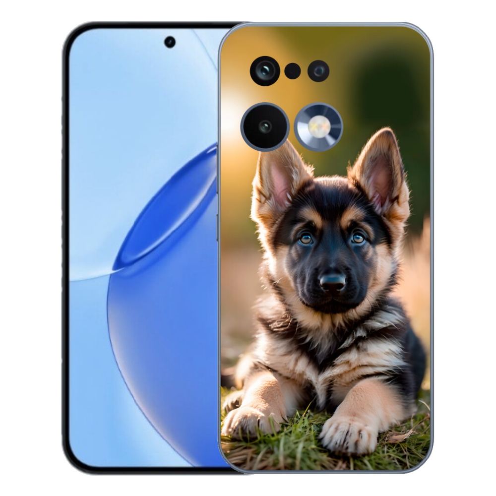 Gelový kryt mmCase na Realme 16 Pro - německý ovčák v přírodě