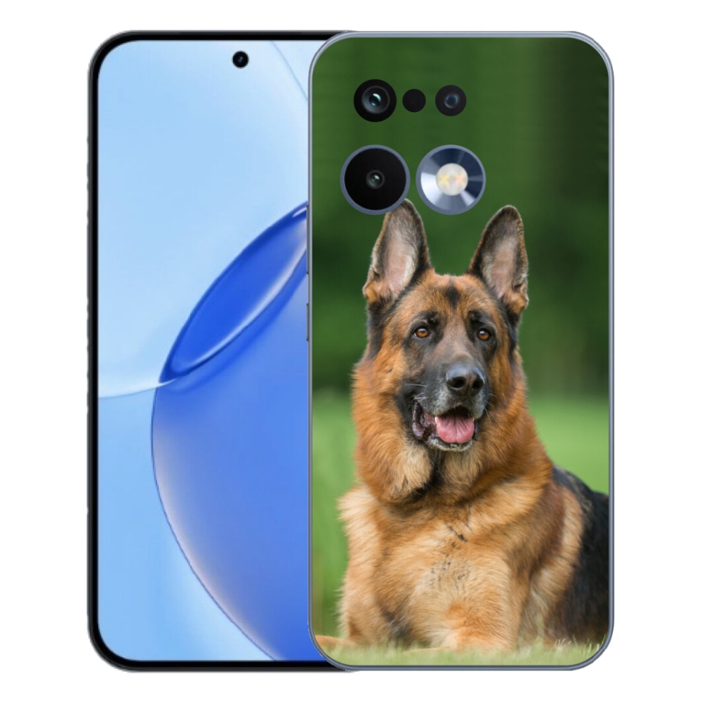 Gelový kryt mmCase na Realme 16 Pro - německý ovčák