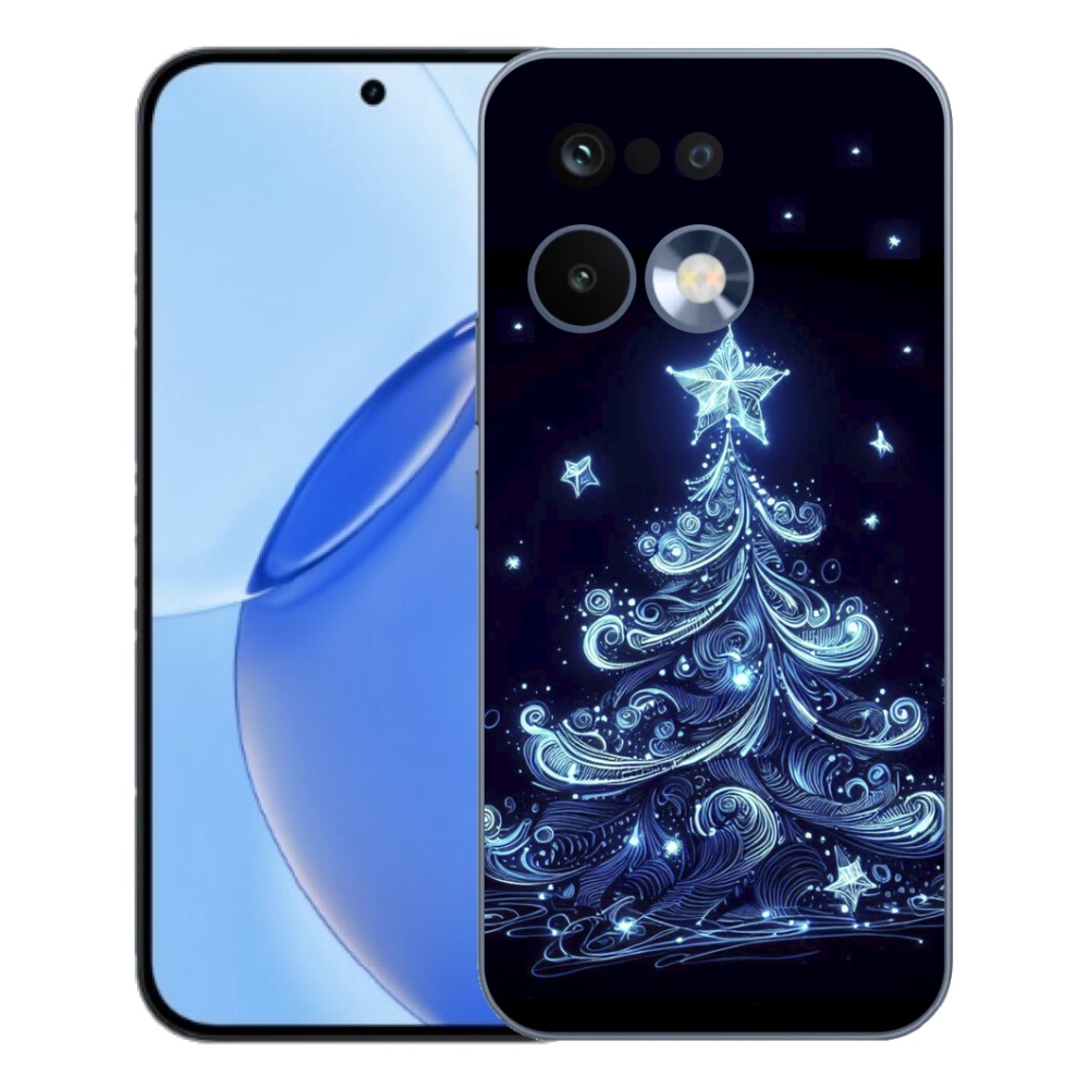 Gelový kryt mmCase na Realme 16 Pro - neonový vánoční stromek 4