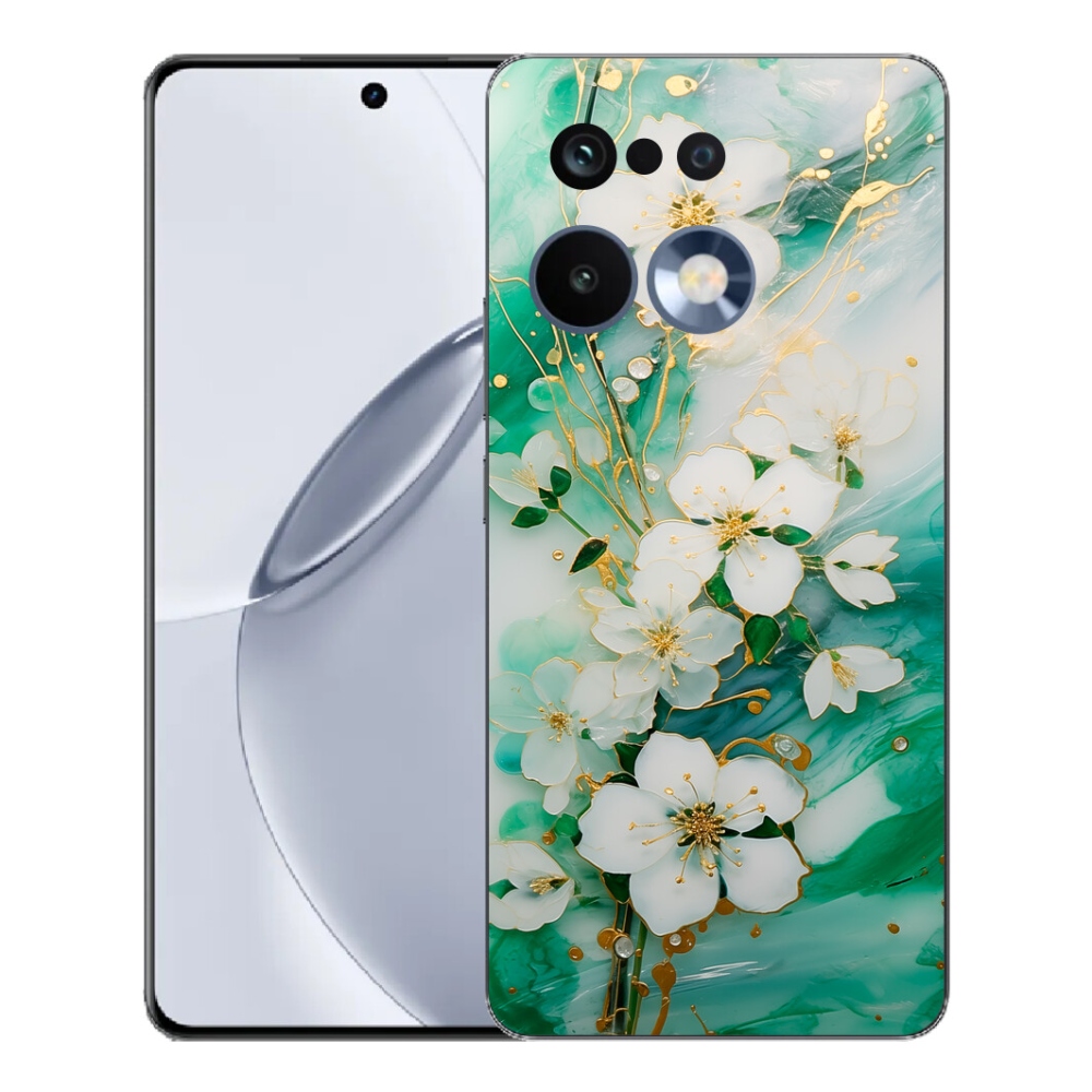 Gelový kryt mmCase na Realme 16 Pro+ - něžné květy