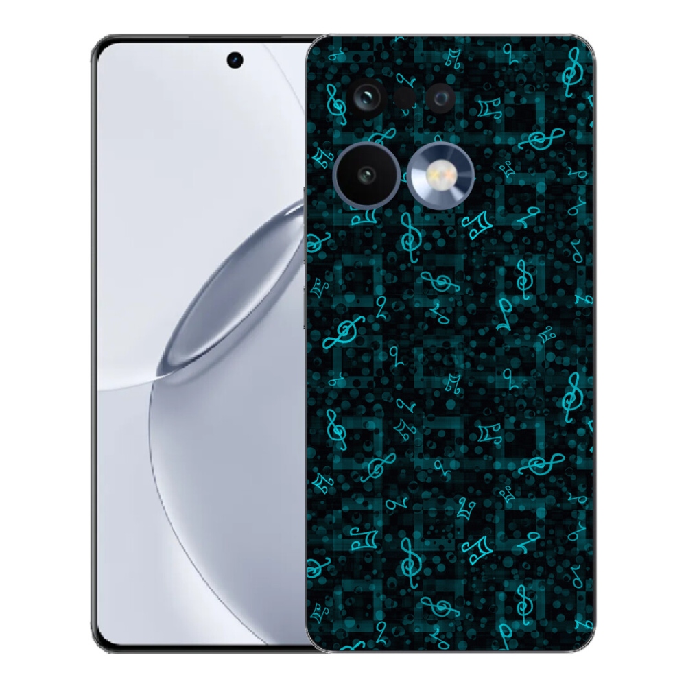 Gelový kryt mmCase na Realme 16 Pro+ - noty 1