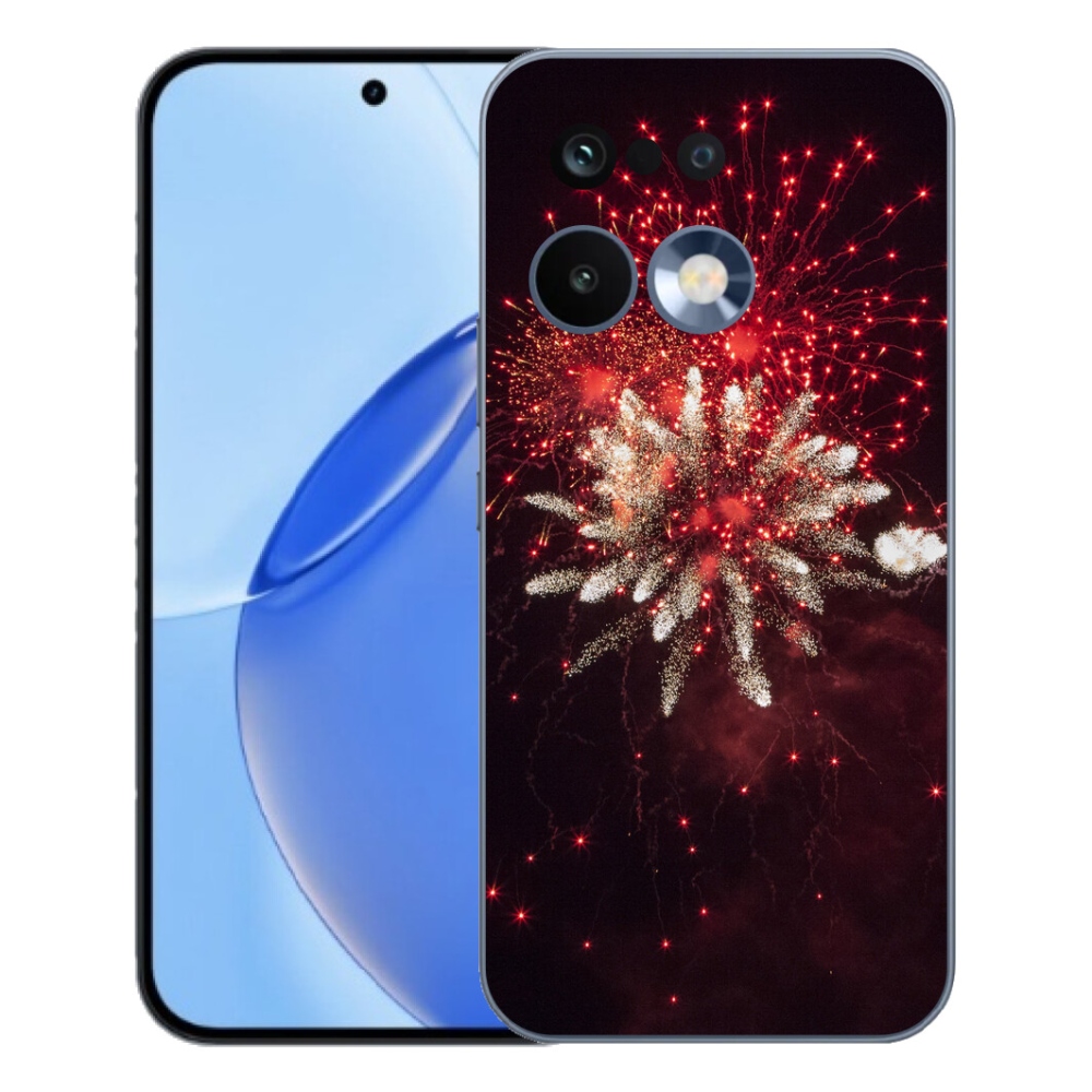 Gelový kryt mmCase na Realme 16 Pro - ohňostroj