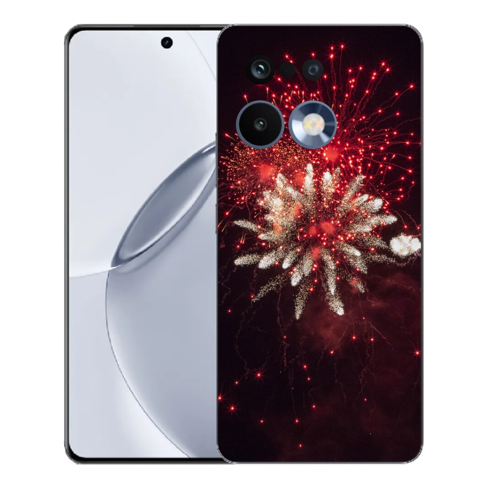 Gelový kryt mmCase na Realme 16 Pro+ - ohňostroj