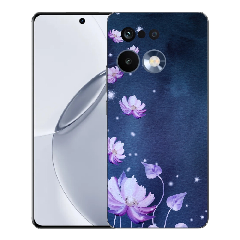 Gelový kryt mmCase na Realme 16 Pro+ - padající květy