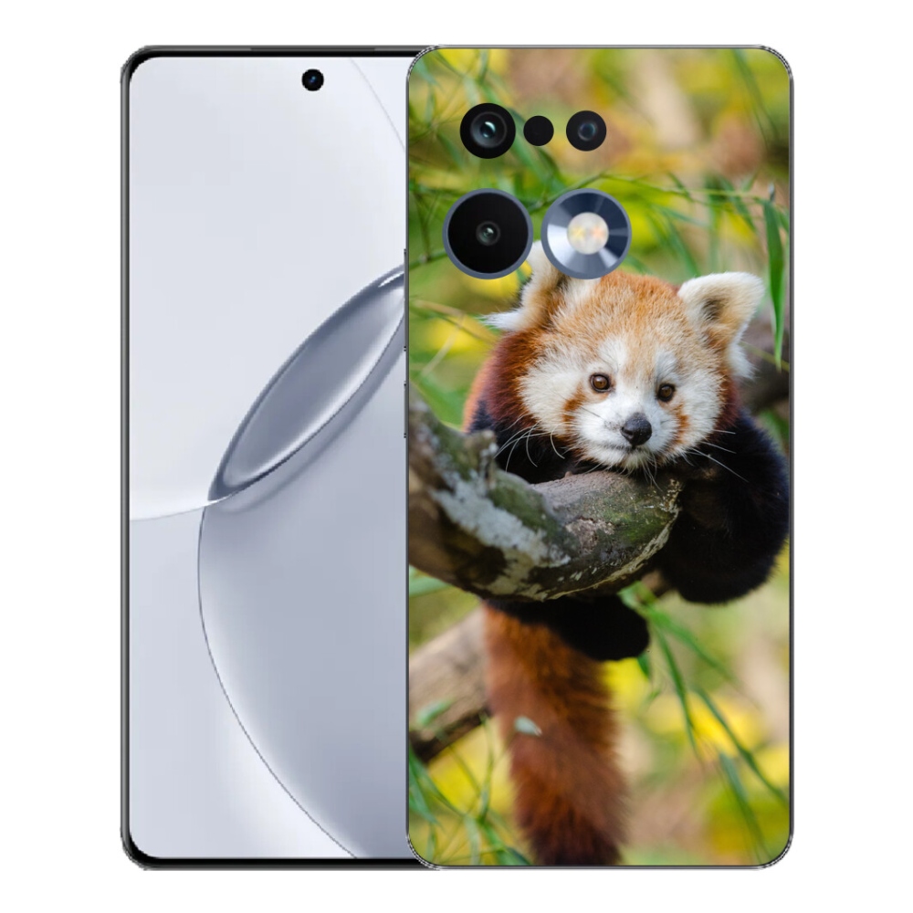 Gelový kryt mmCase na Realme 16 Pro+ - panda červená