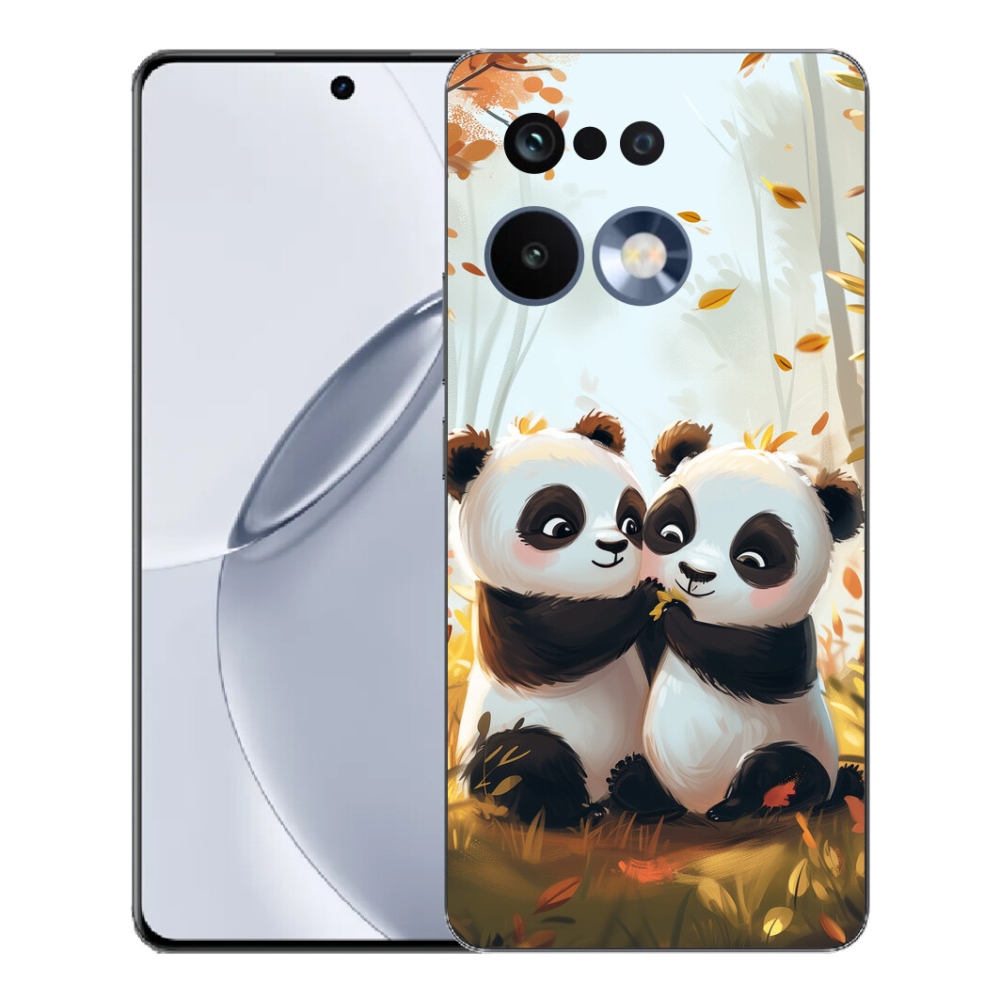 Gelový kryt mmCase na Realme 16 Pro+ - pandy