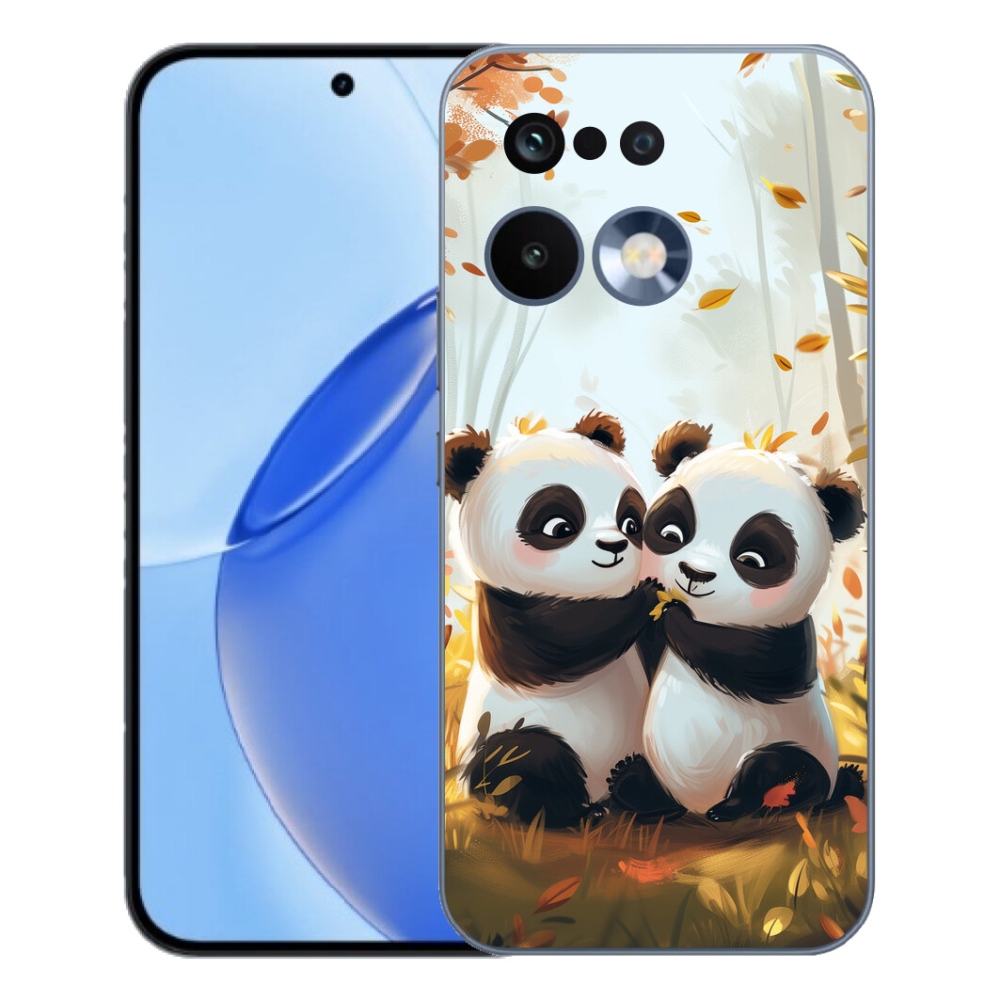 Gelový kryt mmCase na Realme 16 Pro - pandy