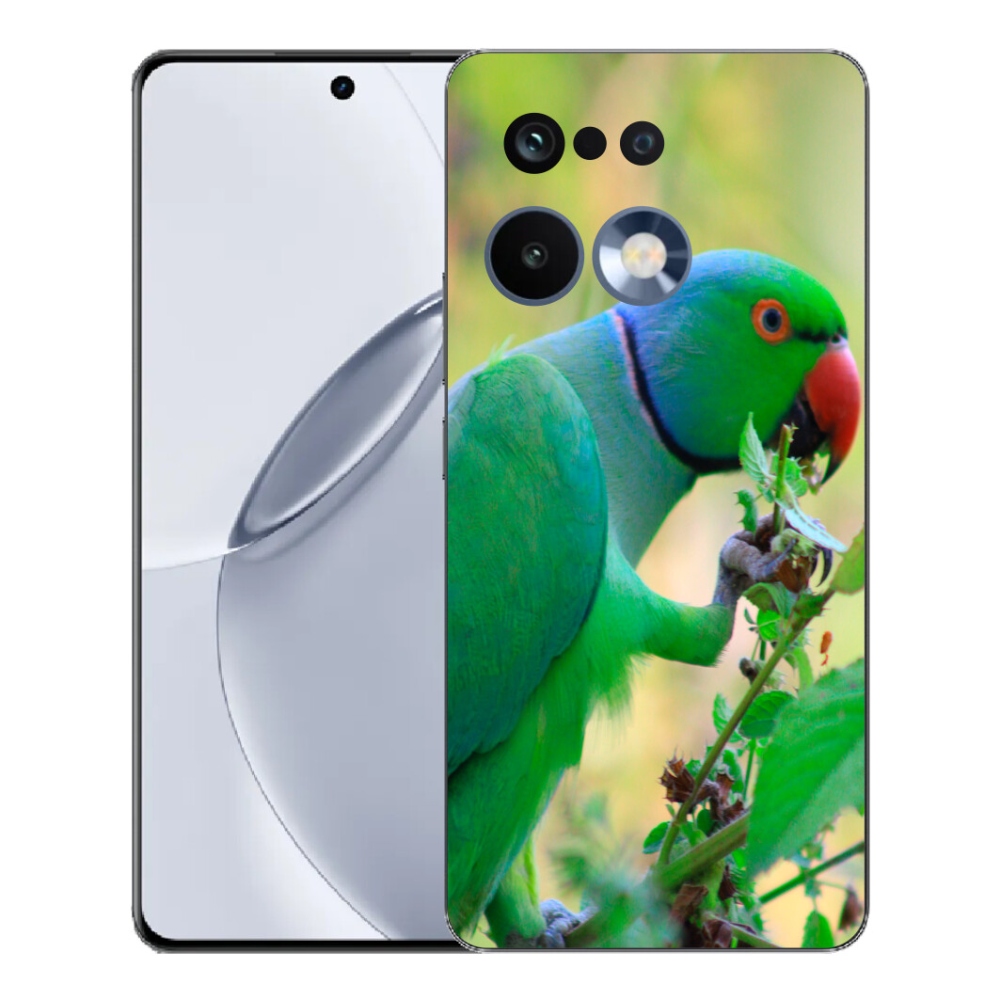 Gelový kryt mmCase na Realme 16 Pro+ - papoušek alexandr