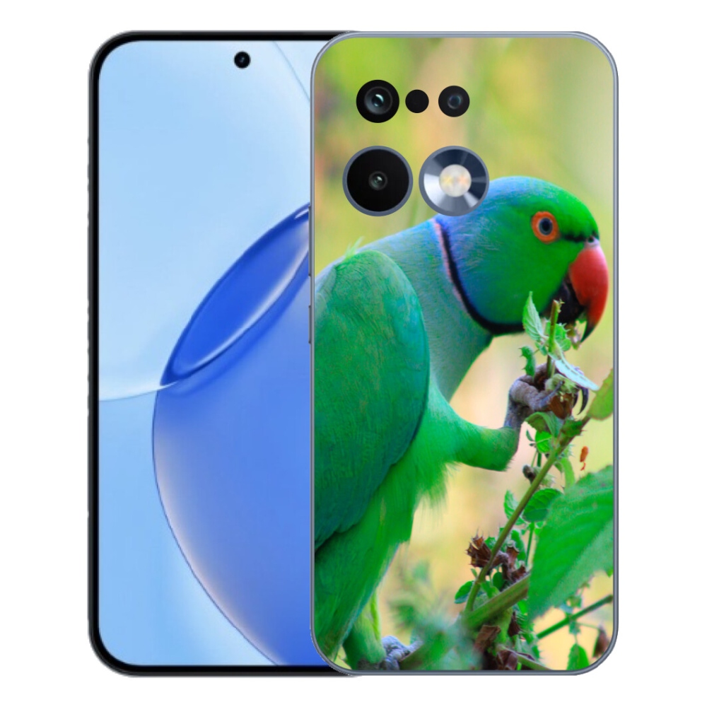 Gelový kryt mmCase na Realme 16 Pro - papoušek alexandr