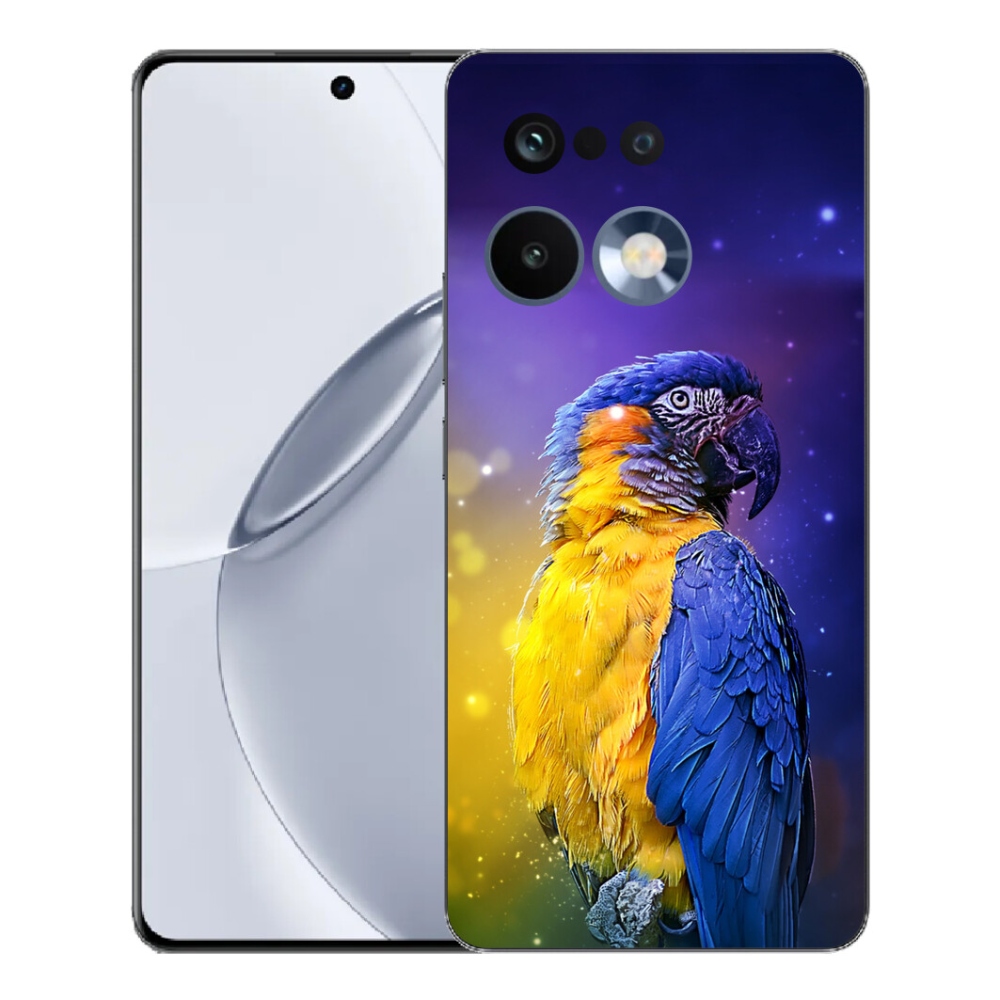 Gelový kryt mmCase na Realme 16 Pro+ - papoušek ara 1