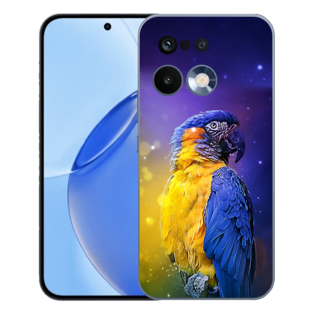 Gelový kryt mmCase na Realme 16 Pro - papoušek ara 1