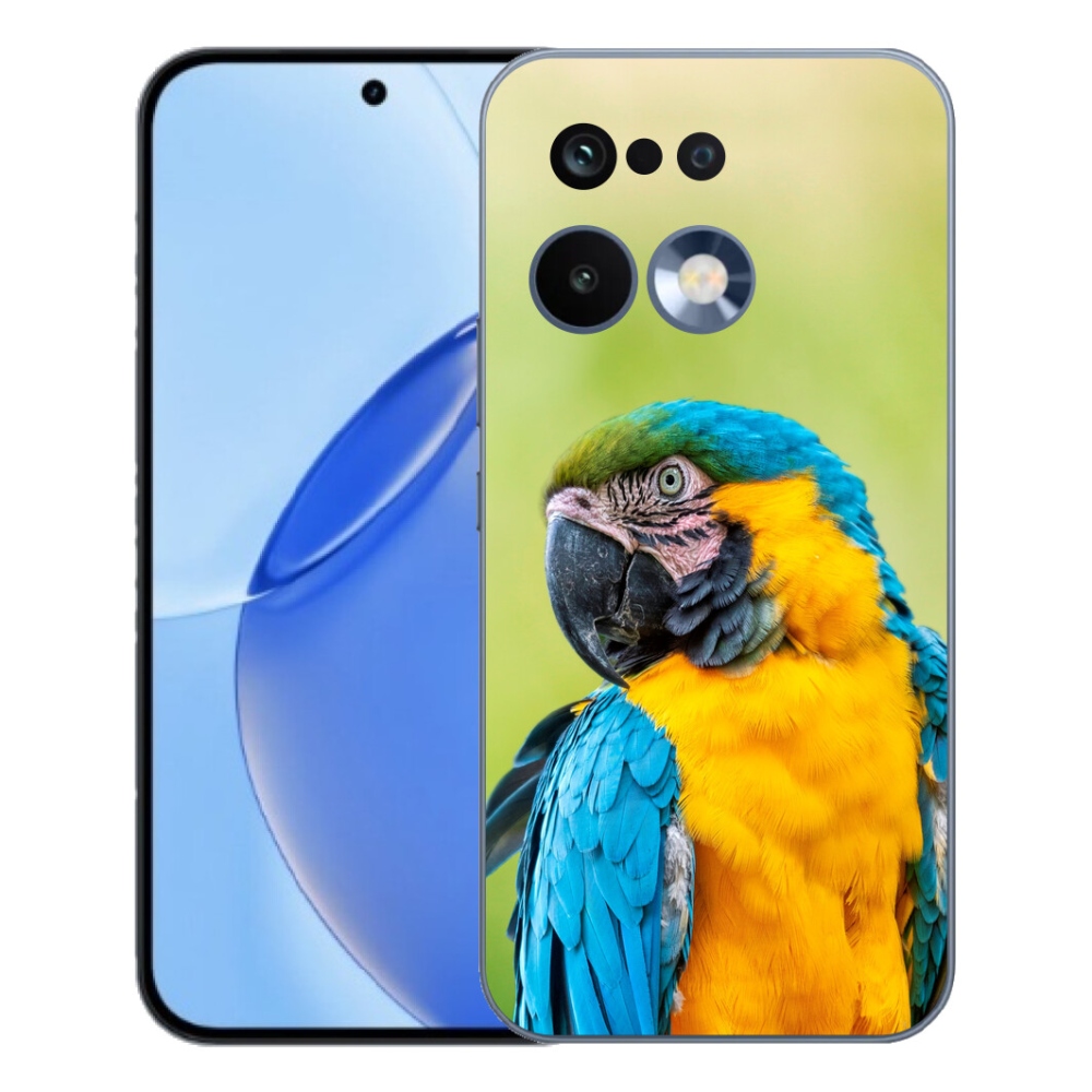 Gelový kryt mmCase na Realme 16 Pro - papoušek ara 2