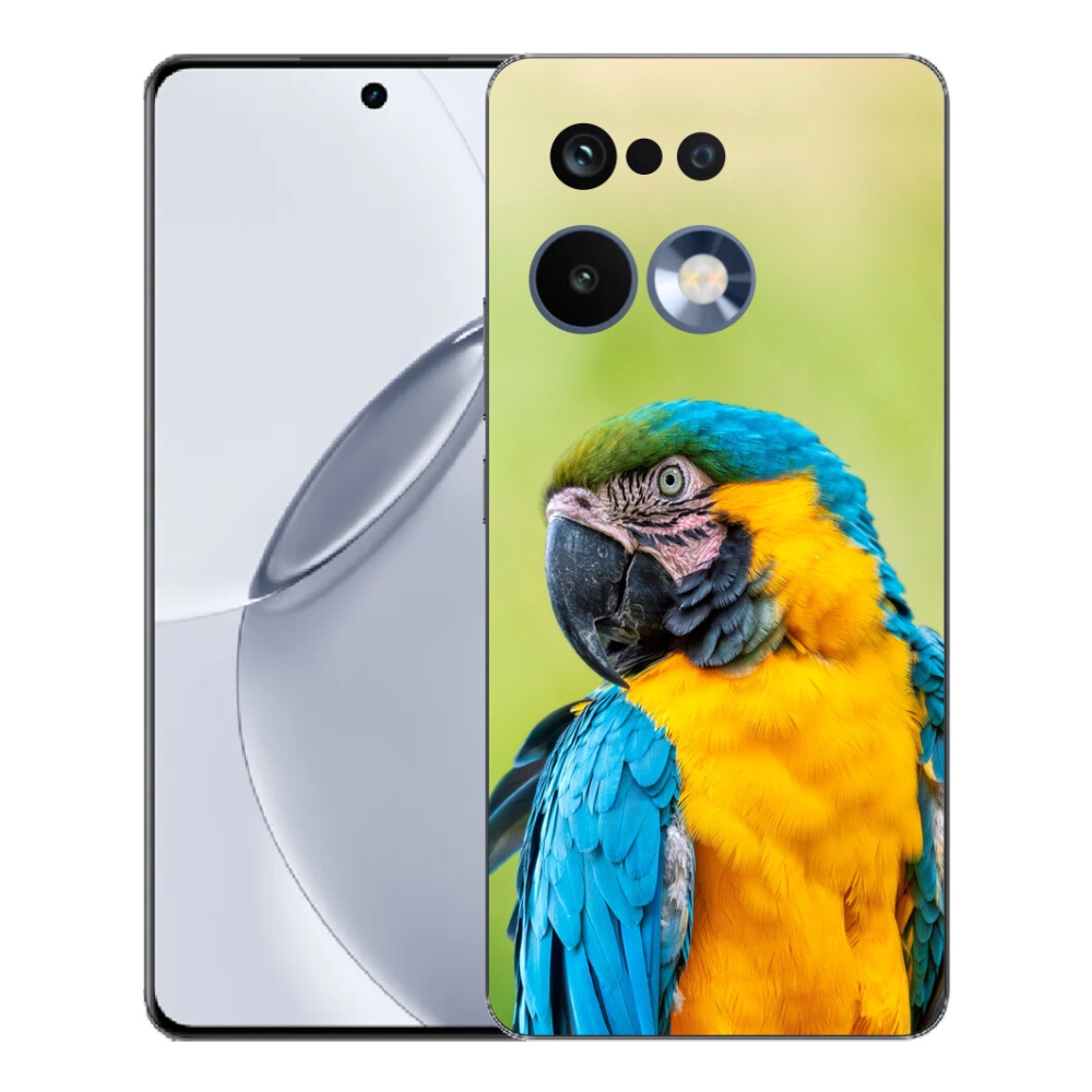 Gelový kryt mmCase na Realme 16 Pro+ - papoušek ara 2