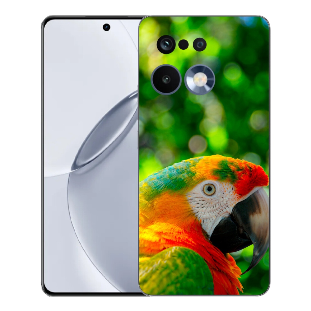 Gelový kryt mmCase na Realme 16 Pro+ - papoušek ara 3