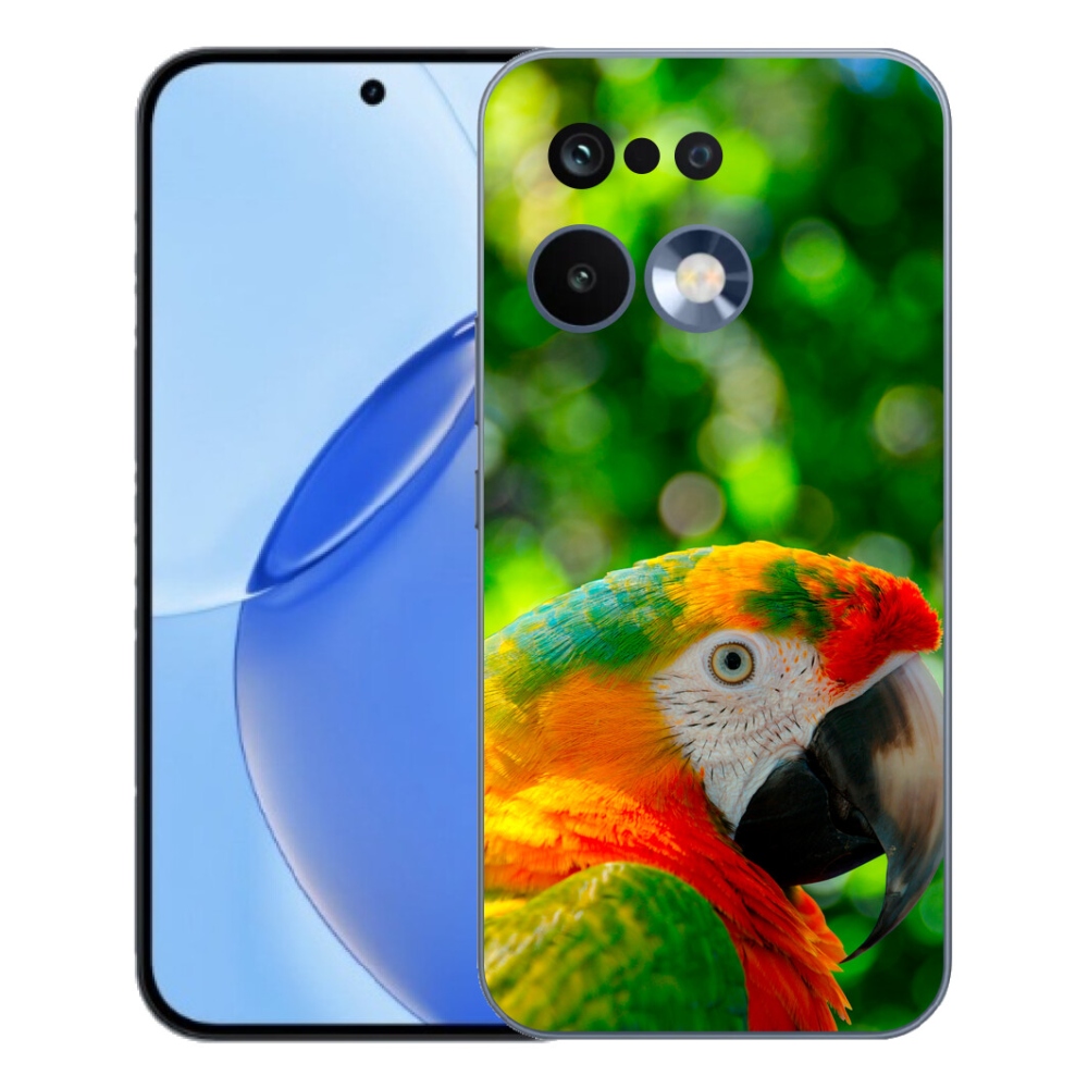 Gelový kryt mmCase na Realme 16 Pro - papoušek ara 3