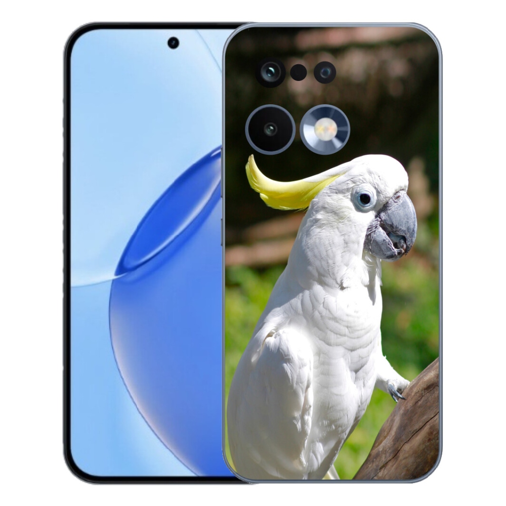 Gelový kryt mmCase na Realme 16 Pro - papoušek kakadu 2