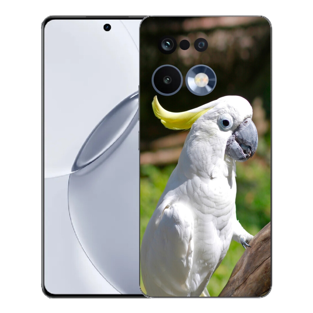Gelový kryt mmCase na Realme 16 Pro+ - papoušek kakadu 2