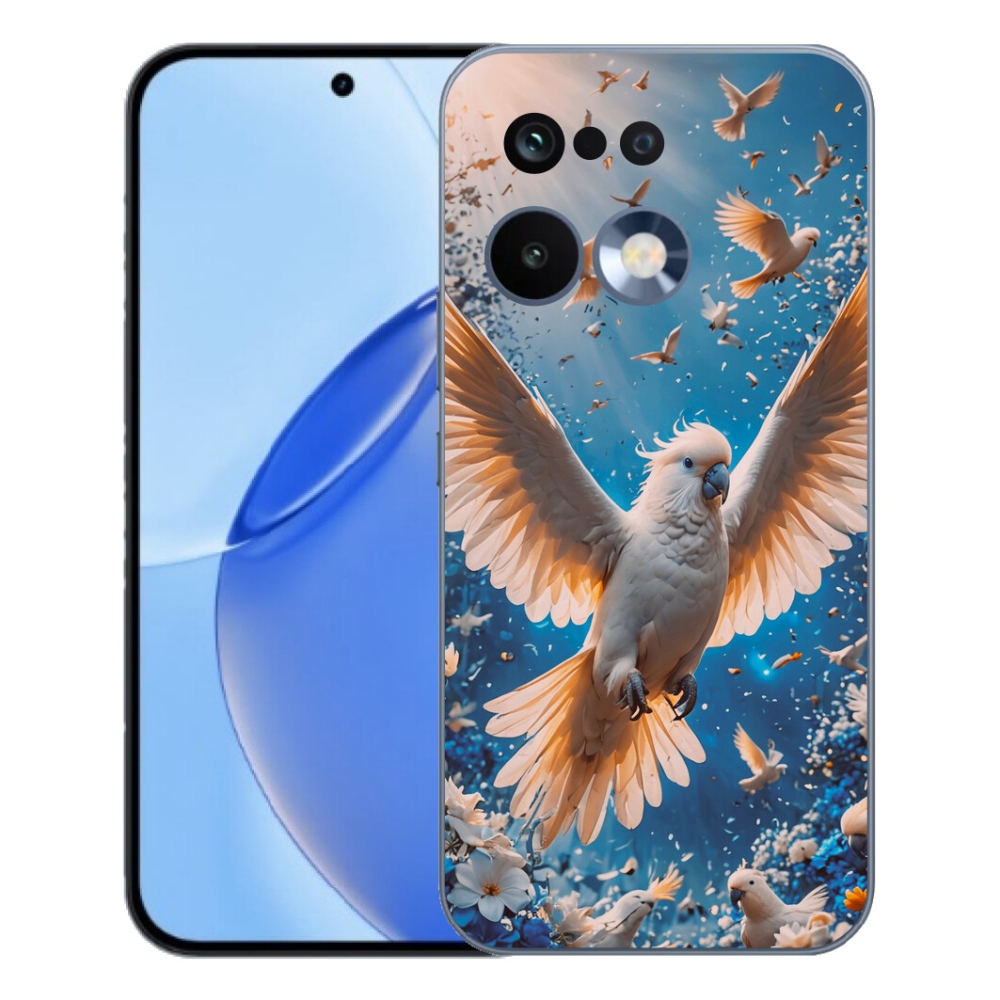 Gelový kryt mmCase na Realme 16 Pro - papoušek kakadu