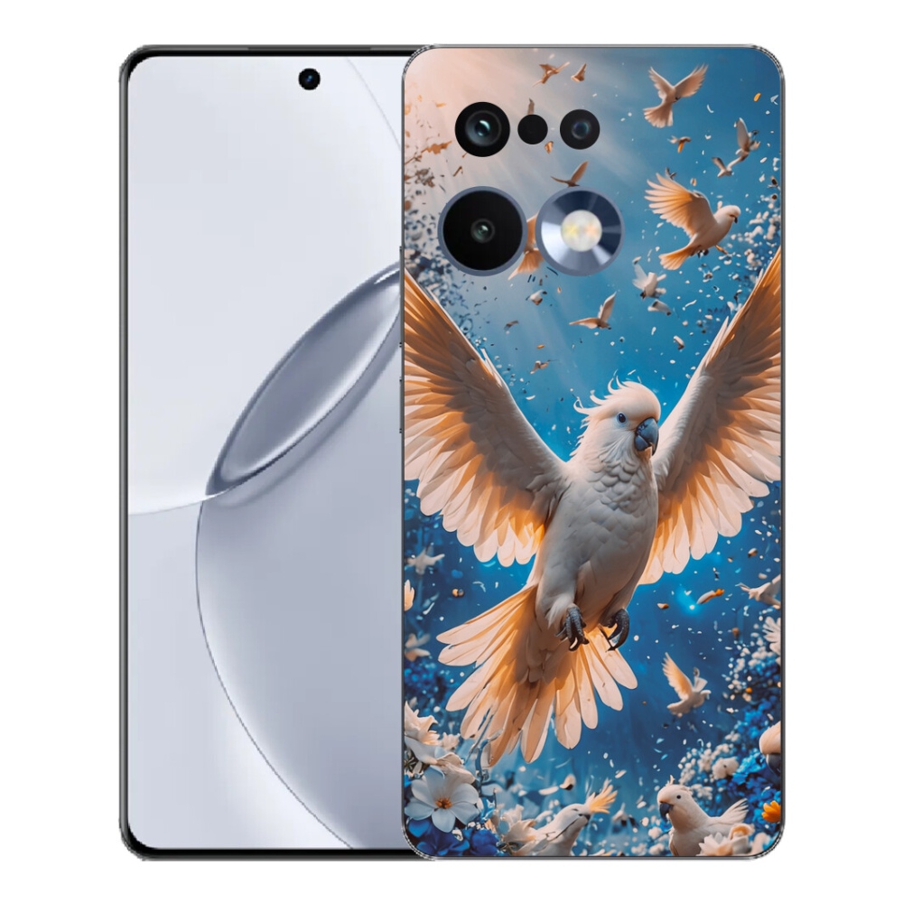 Gelový kryt mmCase na Realme 16 Pro+ - papoušek kakadu