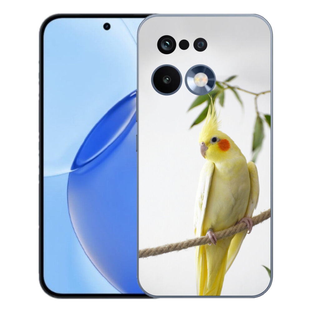 Gelový kryt mmCase na Realme 16 Pro - papoušek korela chocholatá