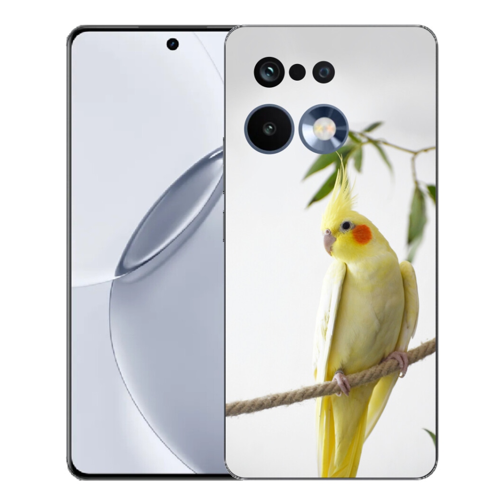 Gelový kryt mmCase na Realme 16 Pro+ - papoušek korela chocholatá