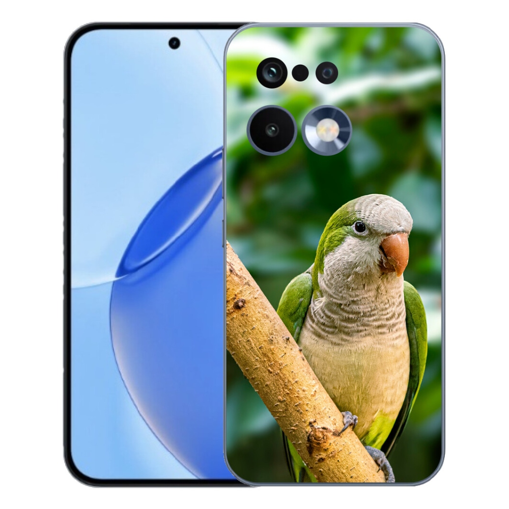 Gelový kryt mmCase na Realme 16 Pro - papoušek mníšek