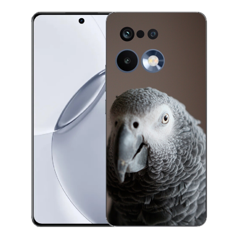 Gelový kryt mmCase na Realme 16 Pro+ - papoušek žako 2