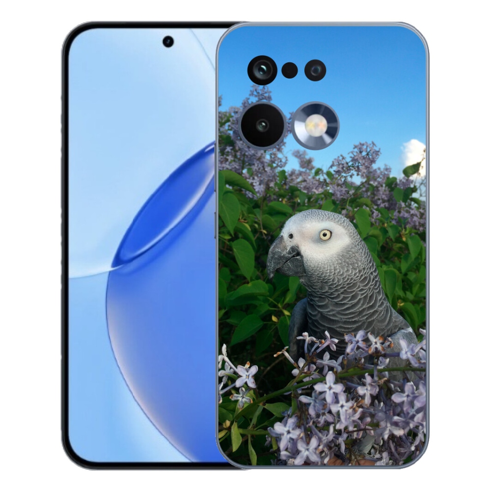 Gelový kryt mmCase na Realme 16 Pro - papoušek žako