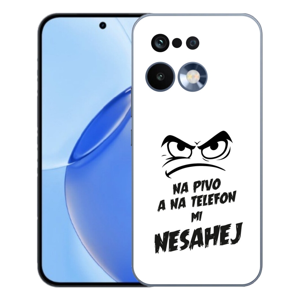 Gelový kryt mmCase na Realme 16 Pro - pivní motiv 2 bílé pozadí