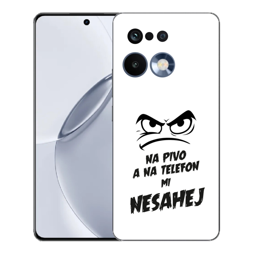 Gelový kryt mmCase na Realme 16 Pro+ - pivní motiv 2 bílé pozadí