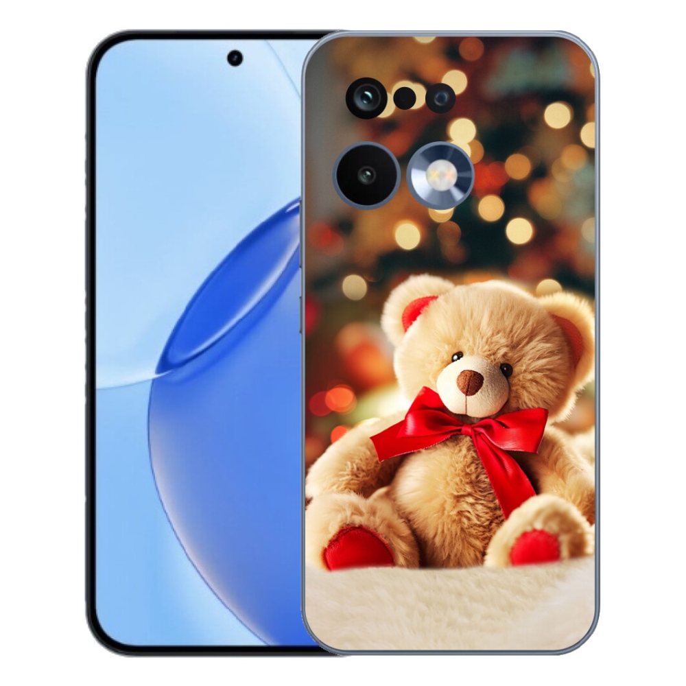 Gelový kryt mmCase na Realme 16 Pro - plyšový medvídek