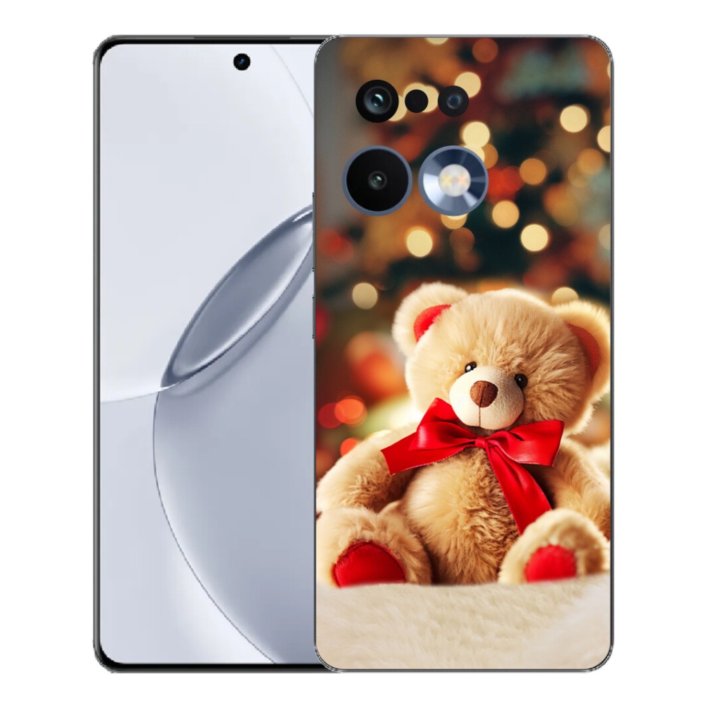 Gelový kryt mmCase na Realme 16 Pro+ - plyšový medvídek