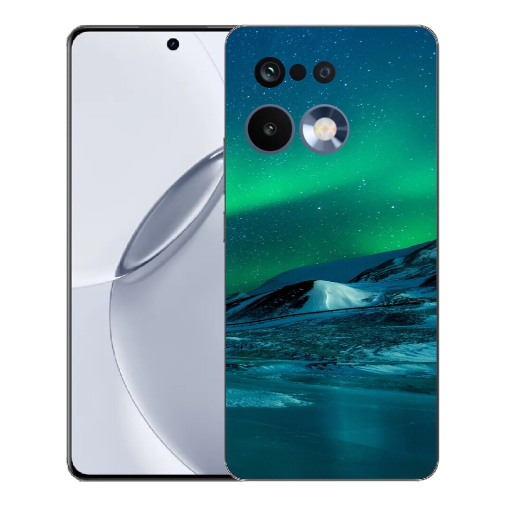 Gelový kryt mmCase na Realme 16 Pro+ - polární záře
