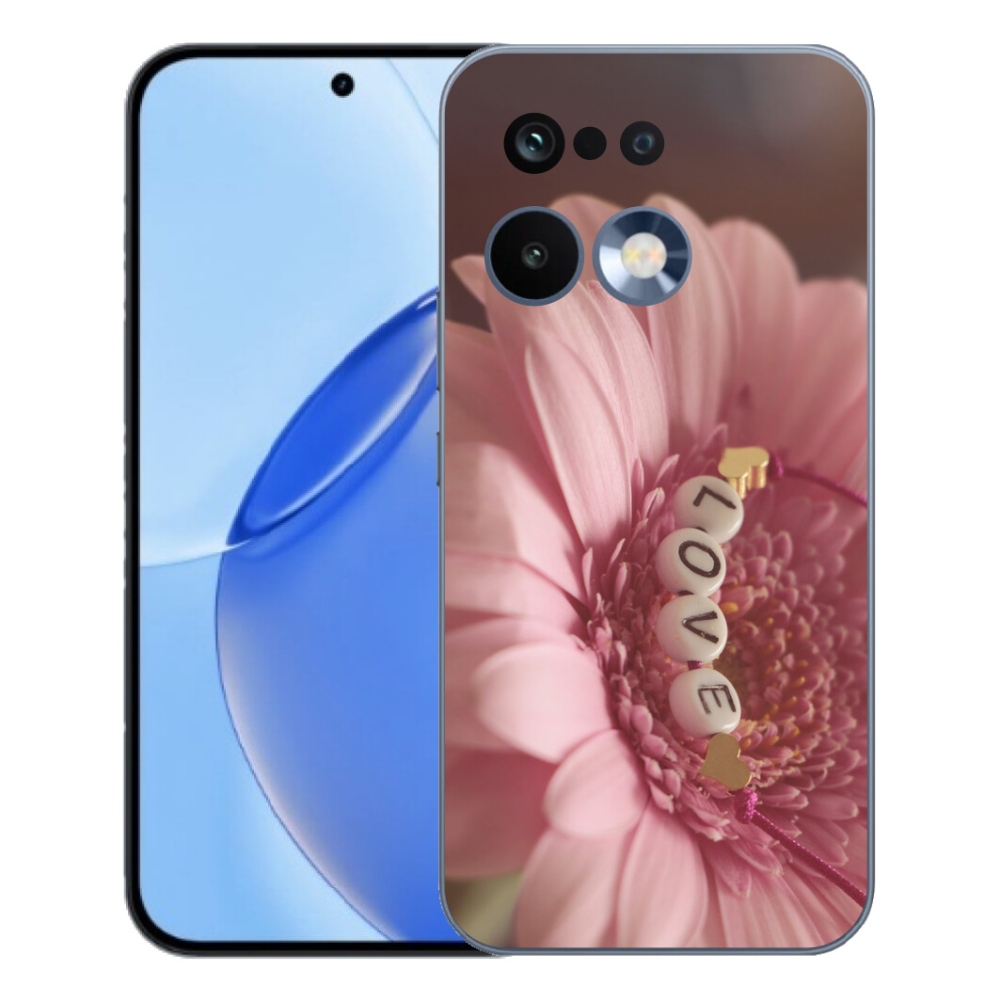 Gelový kryt mmCase na Realme 16 Pro - přívěsek love