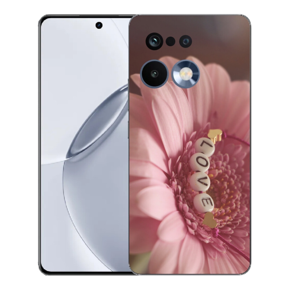 Gelový kryt mmCase na Realme 16 Pro+ - přívěsek love