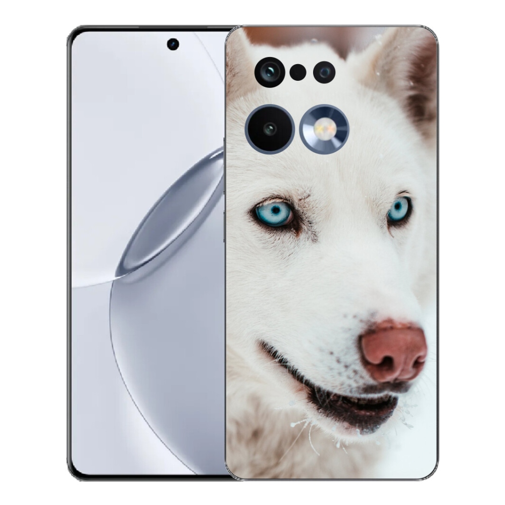 Gelový kryt mmCase na Realme 16 Pro+ - psí pohled