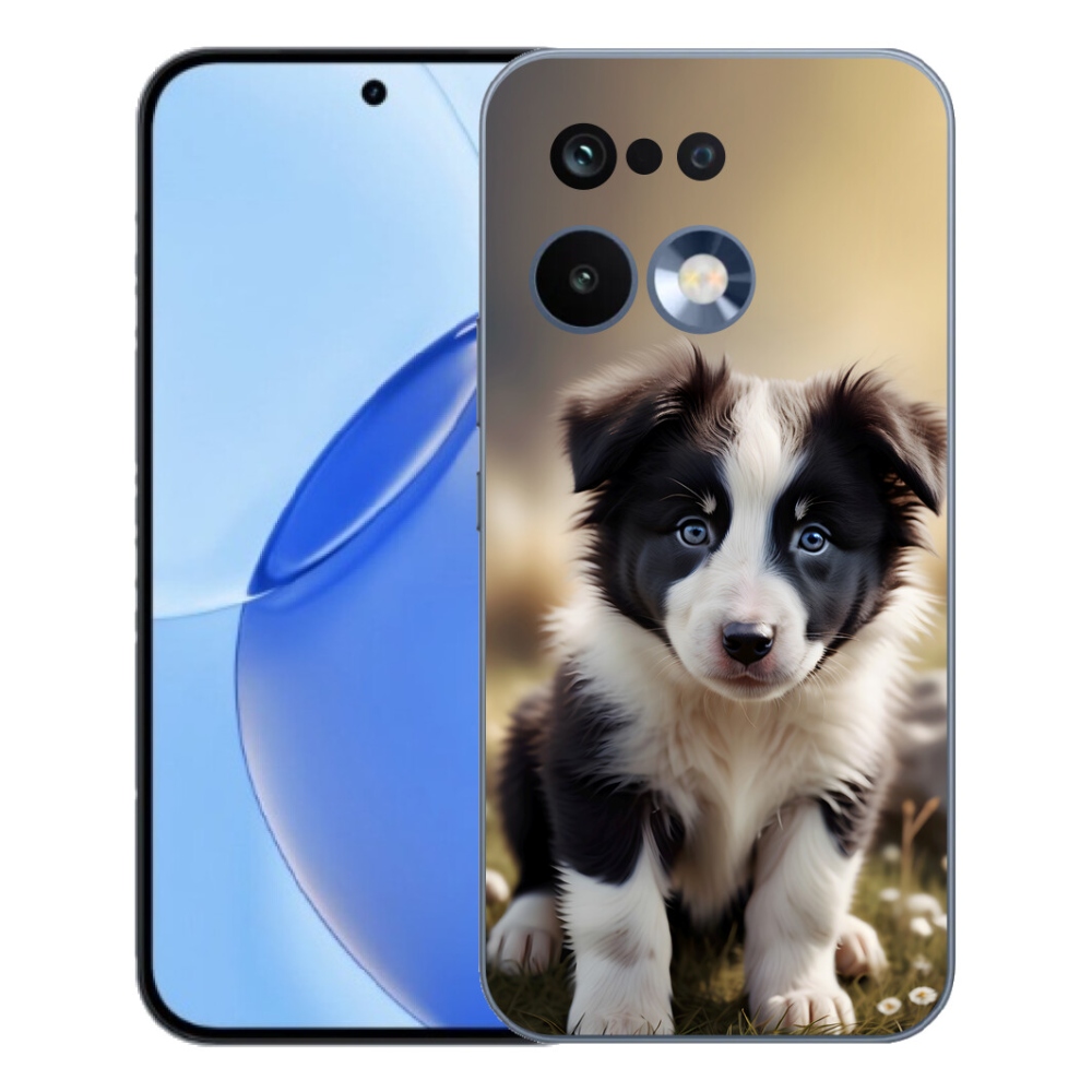 Gelový kryt mmCase na Realme 16 Pro - roztomilá border kolie