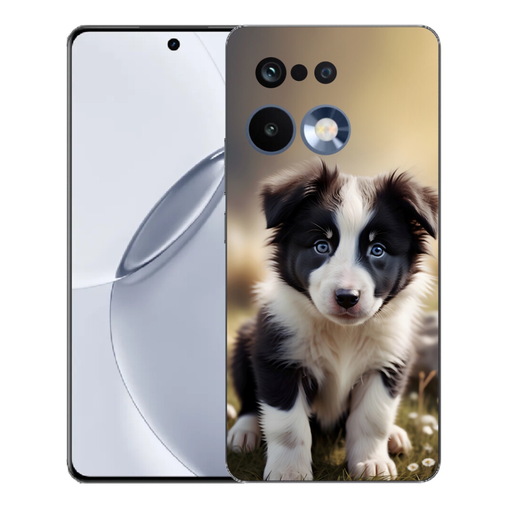 Gelový kryt mmCase na Realme 16 Pro+ - roztomilá border kolie