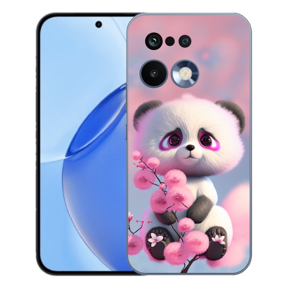 Gelový kryt mmCase na Realme 16 Pro - roztomilá panda 1
