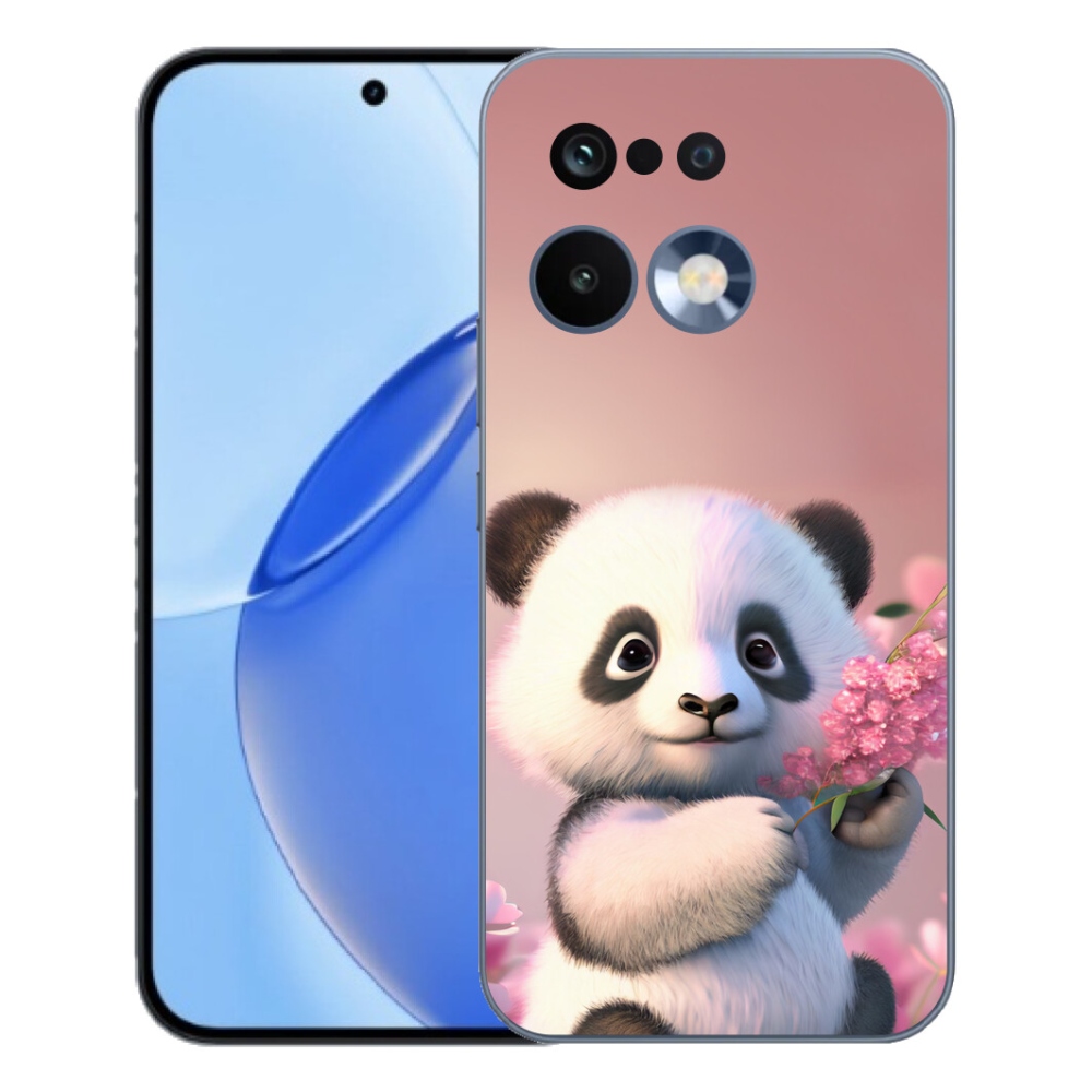 Gelový kryt mmCase na Realme 16 Pro - roztomilá panda