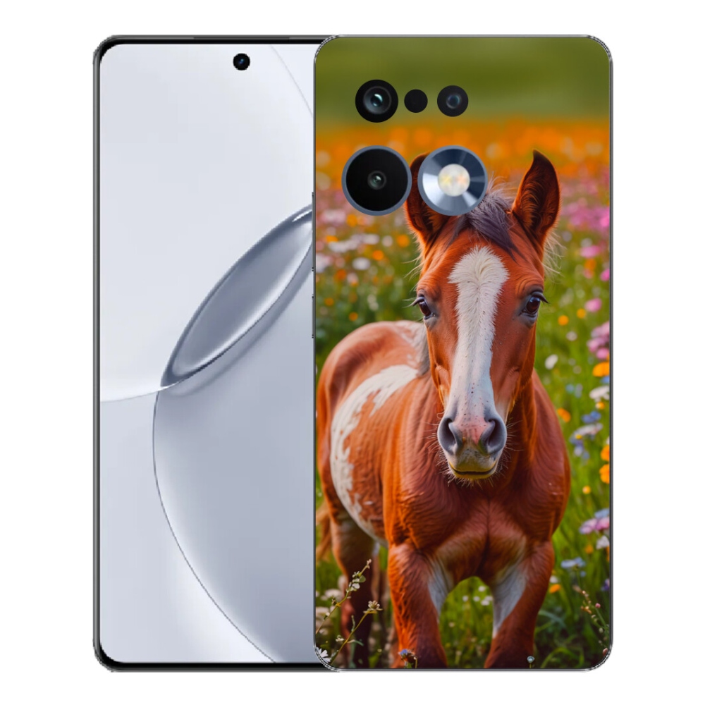 Gelový kryt mmCase na Realme 16 Pro+ - roztomilé hříbě