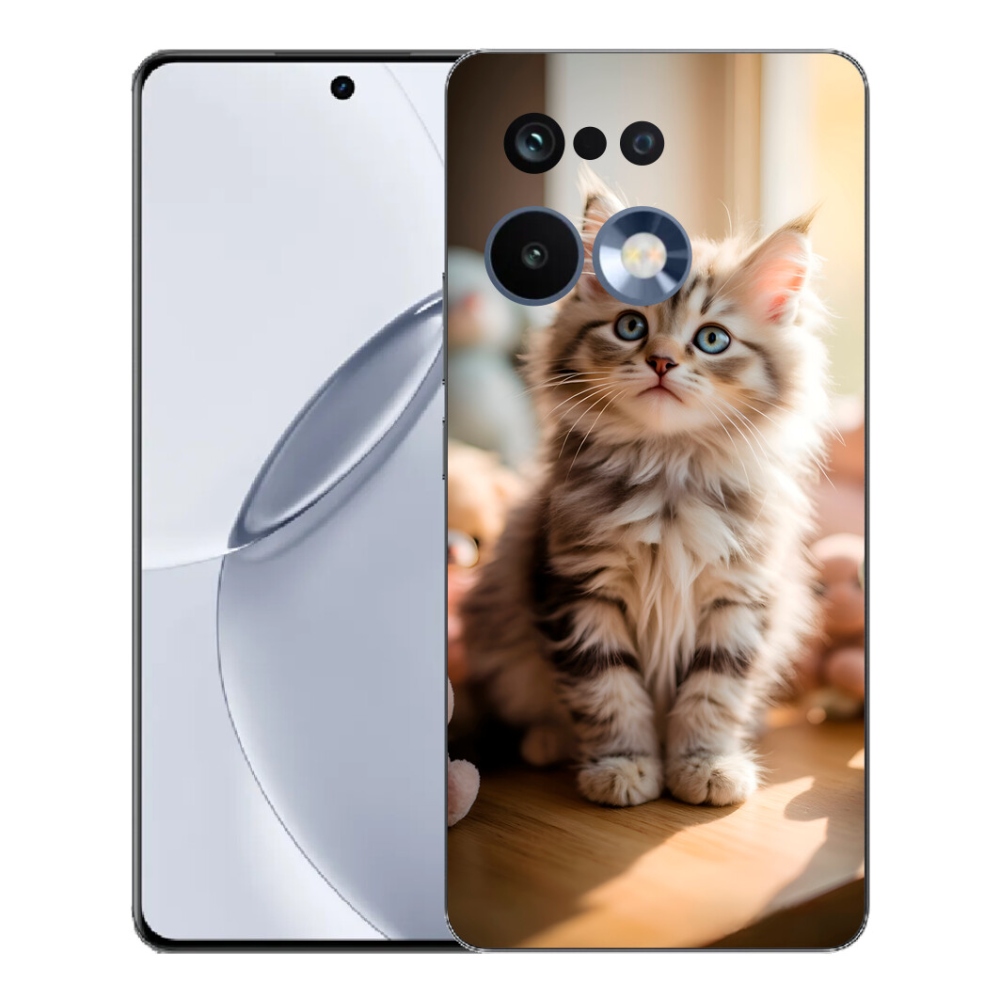 Gelový kryt mmCase na Realme 16 Pro+ - roztomilé kotě 10