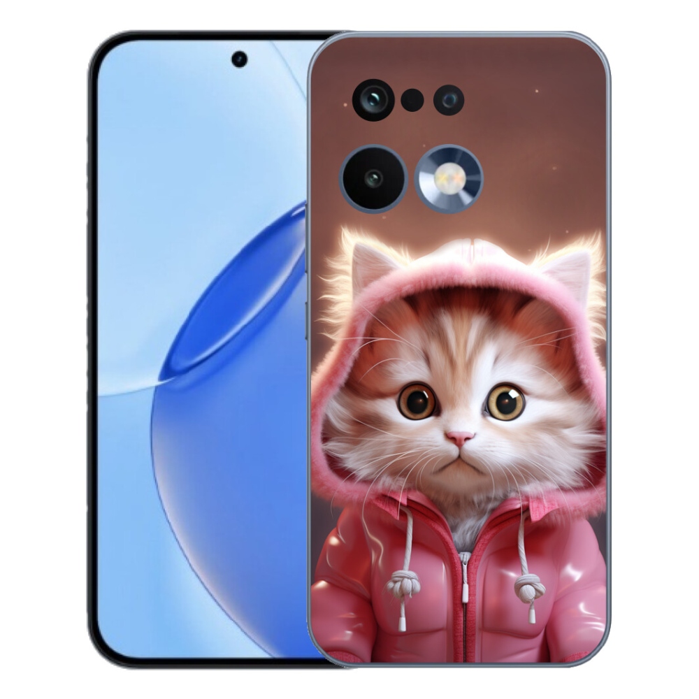 Gelový kryt mmCase na Realme 16 Pro - roztomilé kotě 3