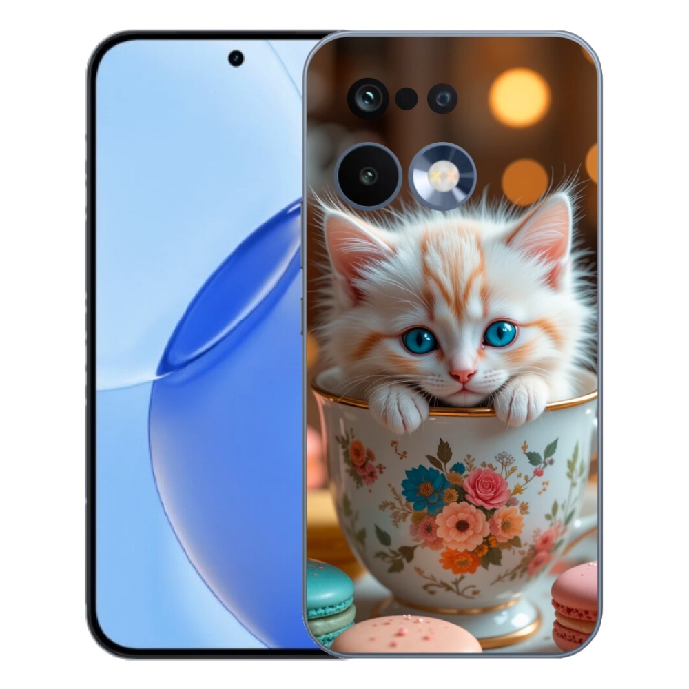 Gelový kryt mmCase na Realme 16 Pro - roztomilé kotě 6