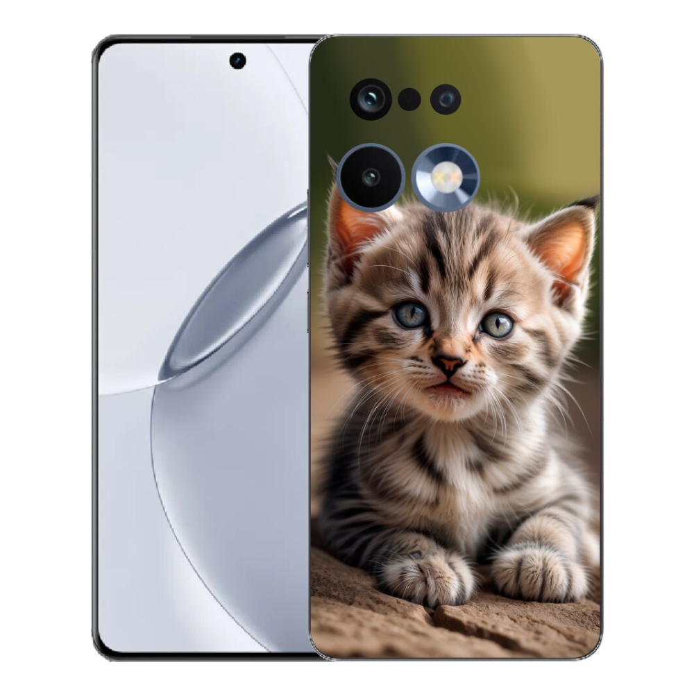 Gelový kryt mmCase na Realme 16 Pro+ - roztomilé kotě 9