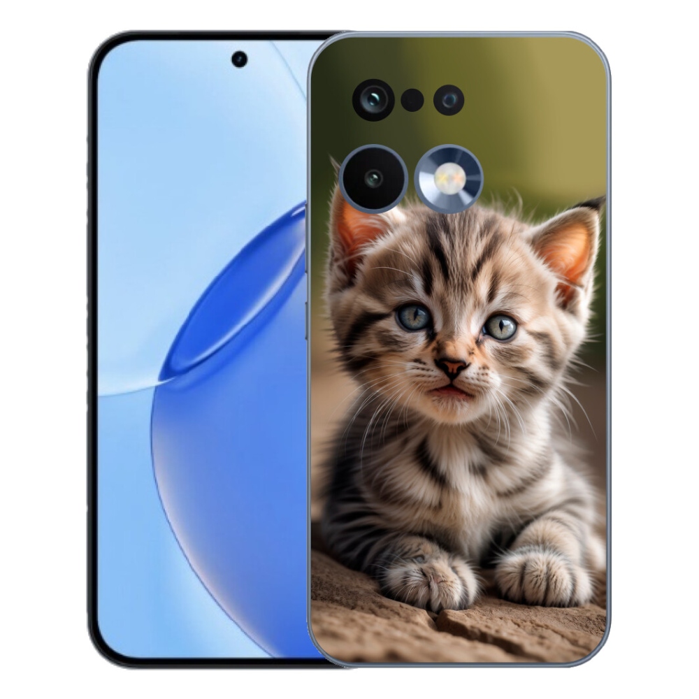 Gelový kryt mmCase na Realme 16 Pro - roztomilé kotě 9