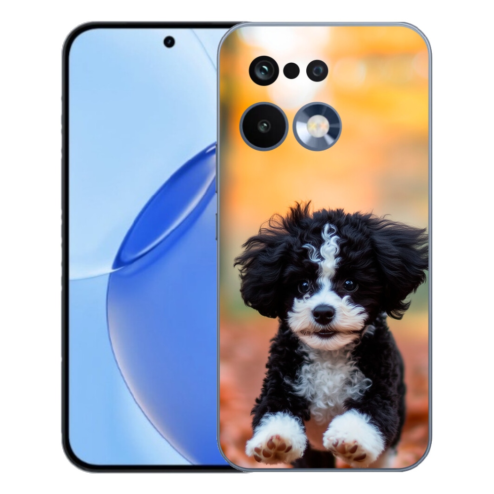 Gelový kryt mmCase na Realme 16 Pro - roztomilé štěně 2