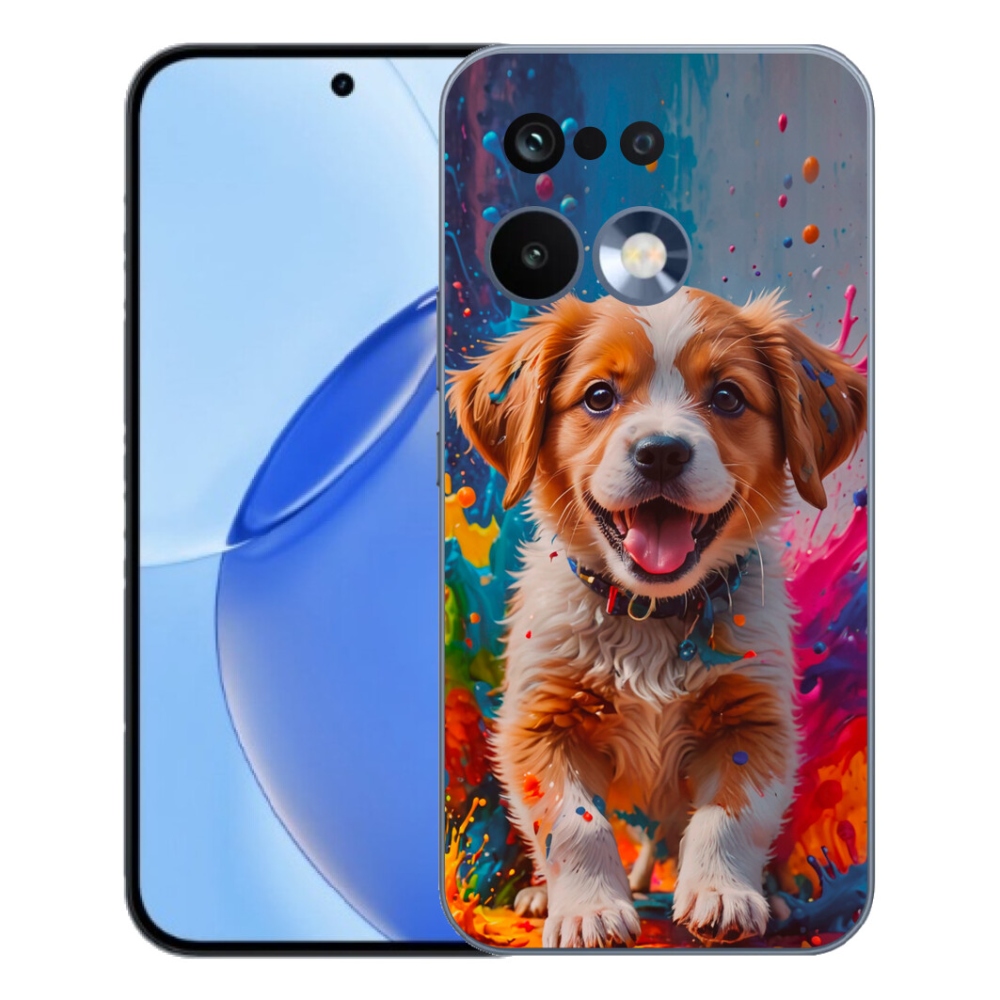 Gelový kryt mmCase na Realme 16 Pro - roztomilé štěně 3